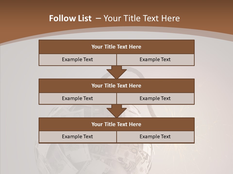 Symbol Risk Currency PowerPoint Template