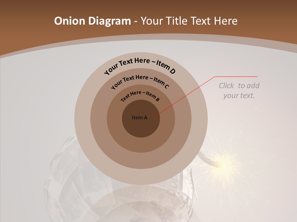 Symbol Risk Currency PowerPoint Template