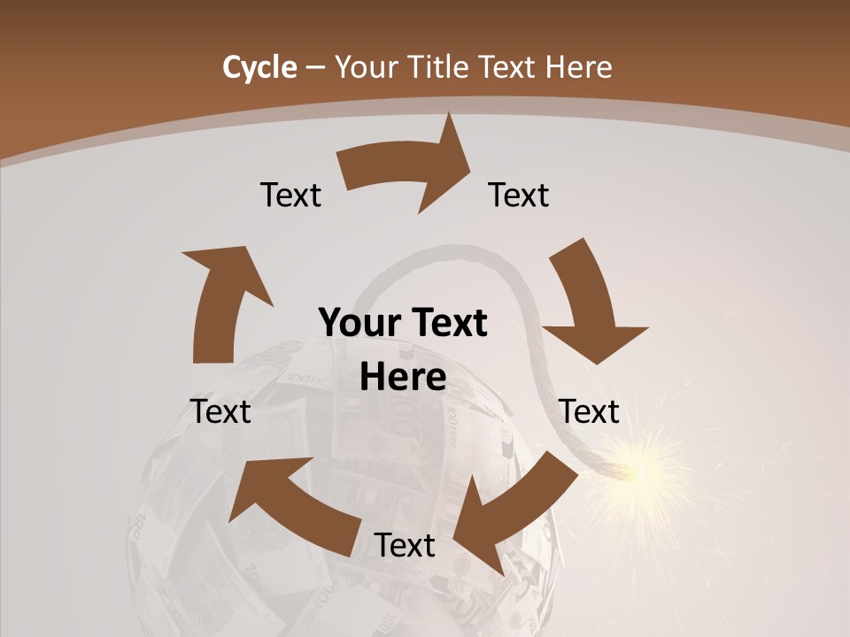 Symbol Risk Currency PowerPoint Template