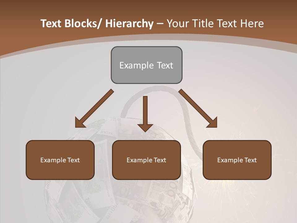 Symbol Risk Currency PowerPoint Template