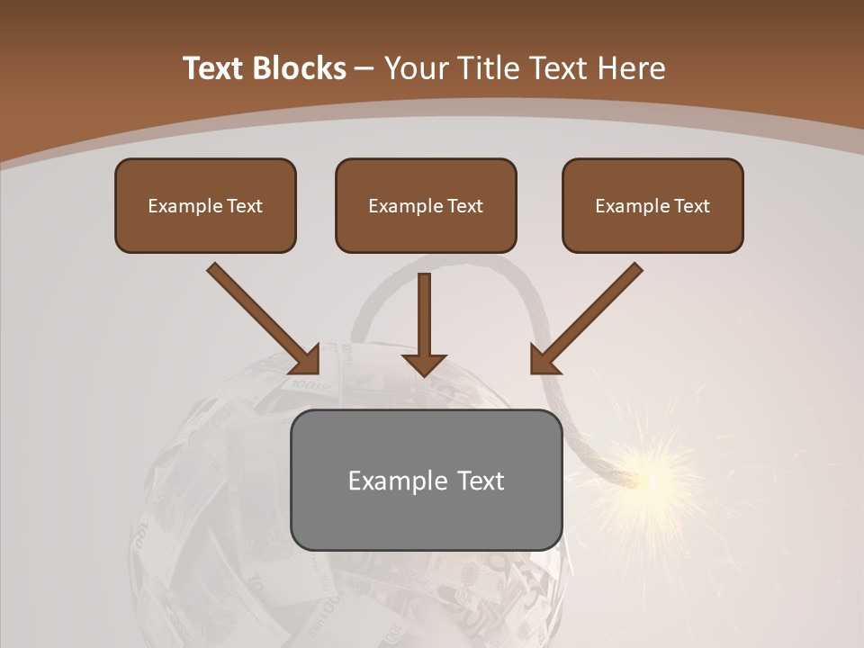Symbol Risk Currency PowerPoint Template
