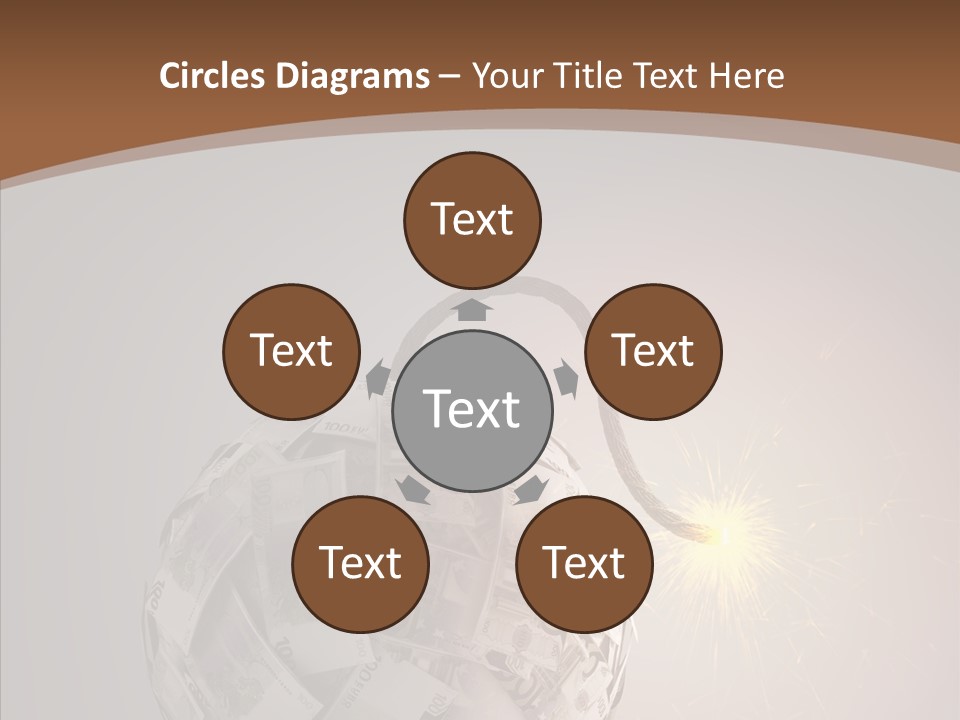 Symbol Risk Currency PowerPoint Template