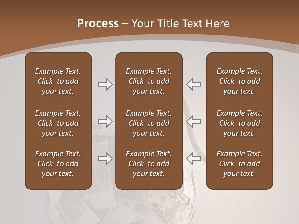 Symbol Risk Currency PowerPoint Template