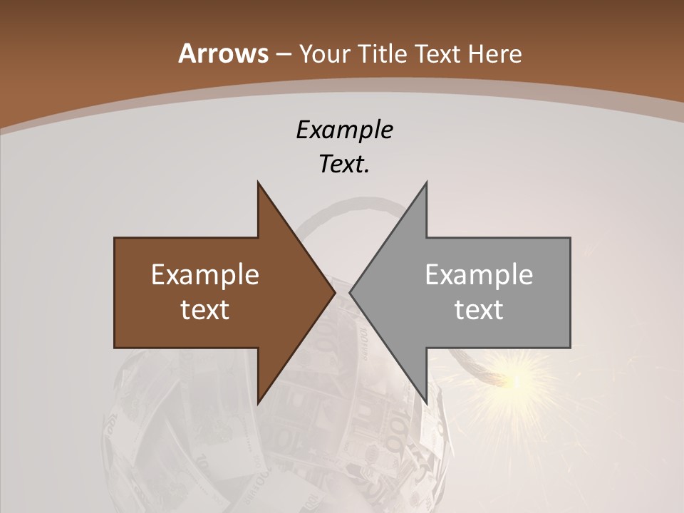 Symbol Risk Currency PowerPoint Template