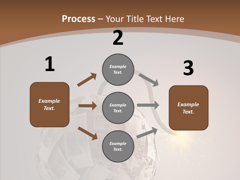 Symbol Risk Currency PowerPoint Template