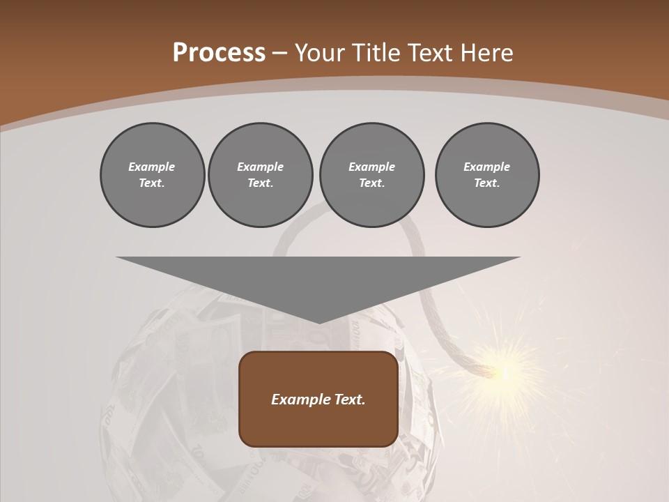 Symbol Risk Currency PowerPoint Template