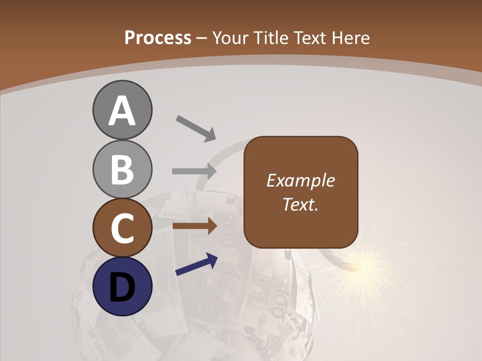 Symbol Risk Currency PowerPoint Template