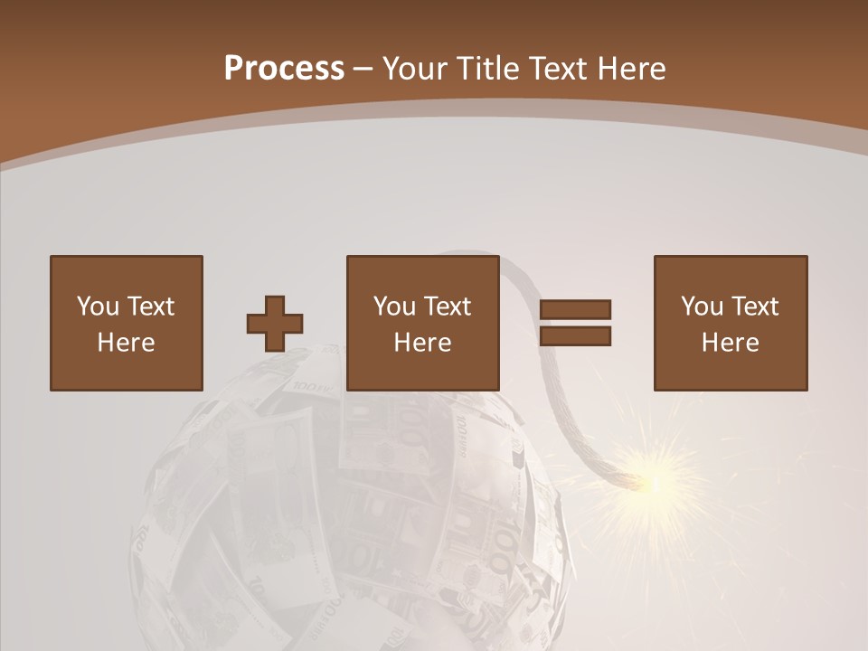 Symbol Risk Currency PowerPoint Template