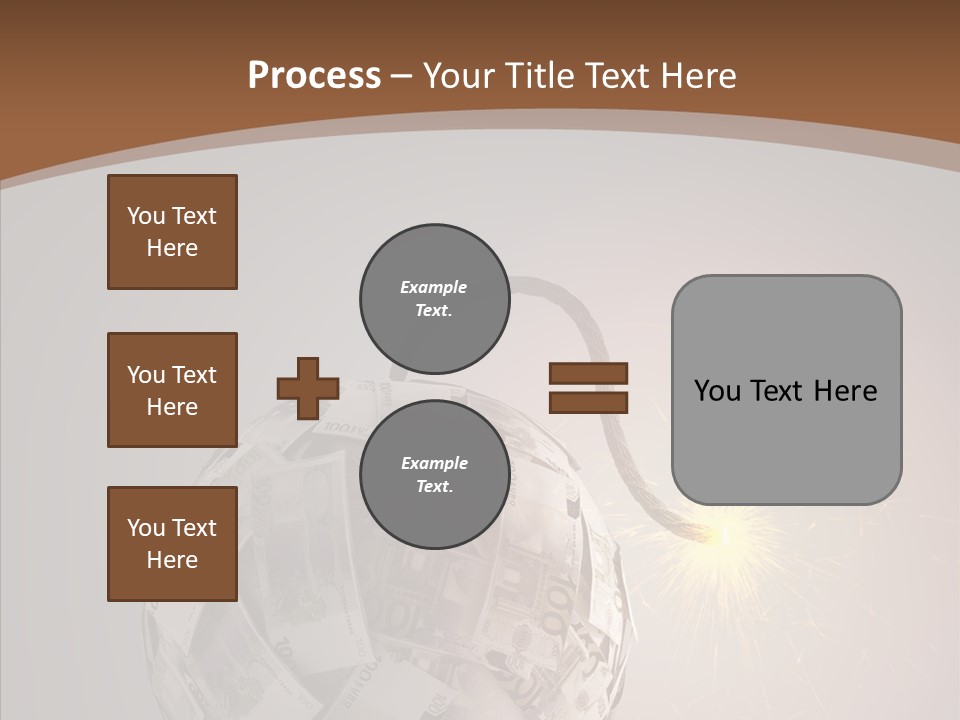 Symbol Risk Currency PowerPoint Template