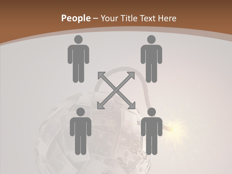 Symbol Risk Currency PowerPoint Template