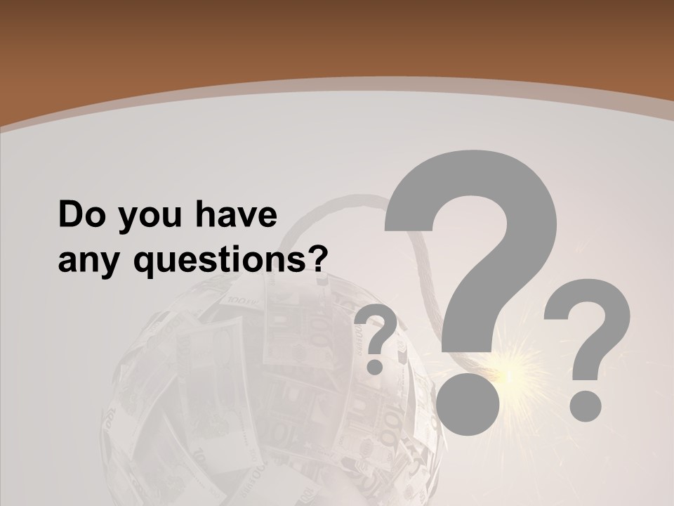 Symbol Risk Currency PowerPoint Template