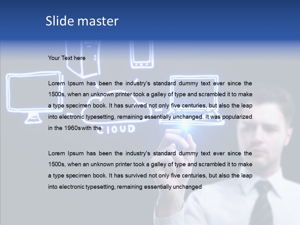 Mcalister Fly Half France PowerPoint Template