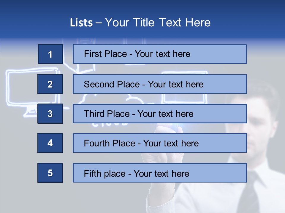 Mcalister Fly Half France PowerPoint Template