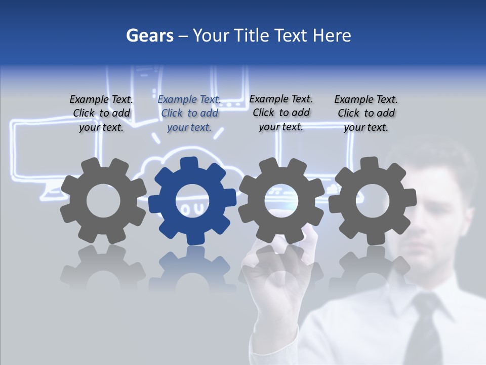 Mcalister Fly Half France PowerPoint Template