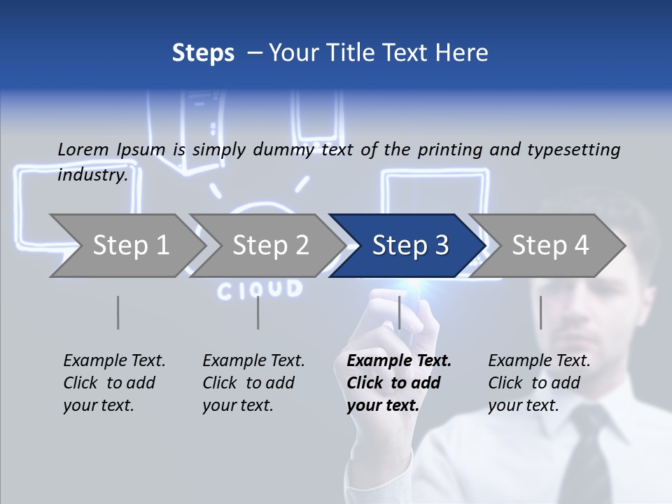 Mcalister Fly Half France PowerPoint Template