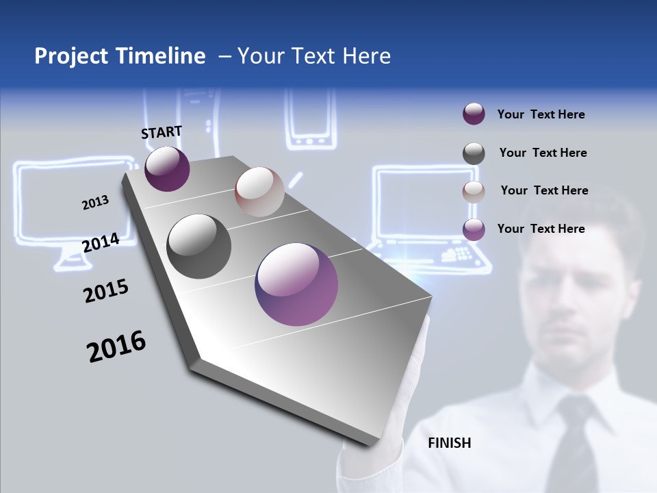 Mcalister Fly Half France PowerPoint Template