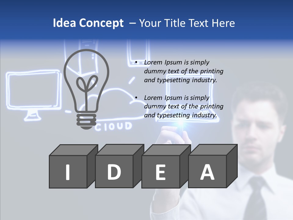 Mcalister Fly Half France PowerPoint Template