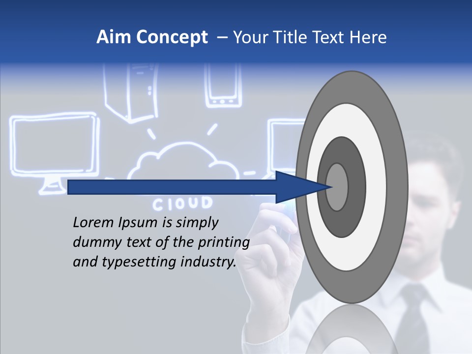 Mcalister Fly Half France PowerPoint Template