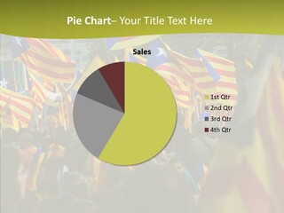 Independentist City Estelada PowerPoint Template