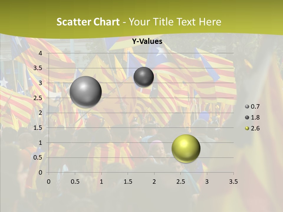 Independentist City Estelada PowerPoint Template