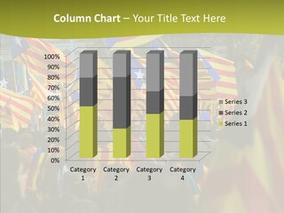 Independentist City Estelada PowerPoint Template