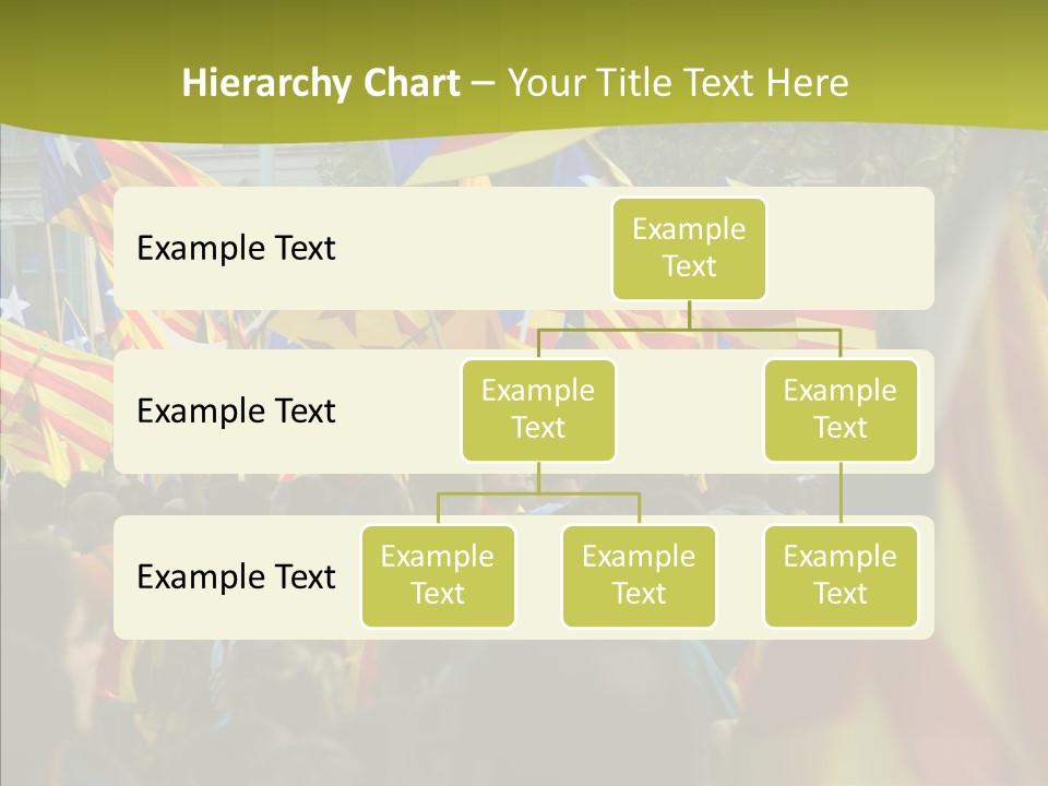 Independentist City Estelada PowerPoint Template