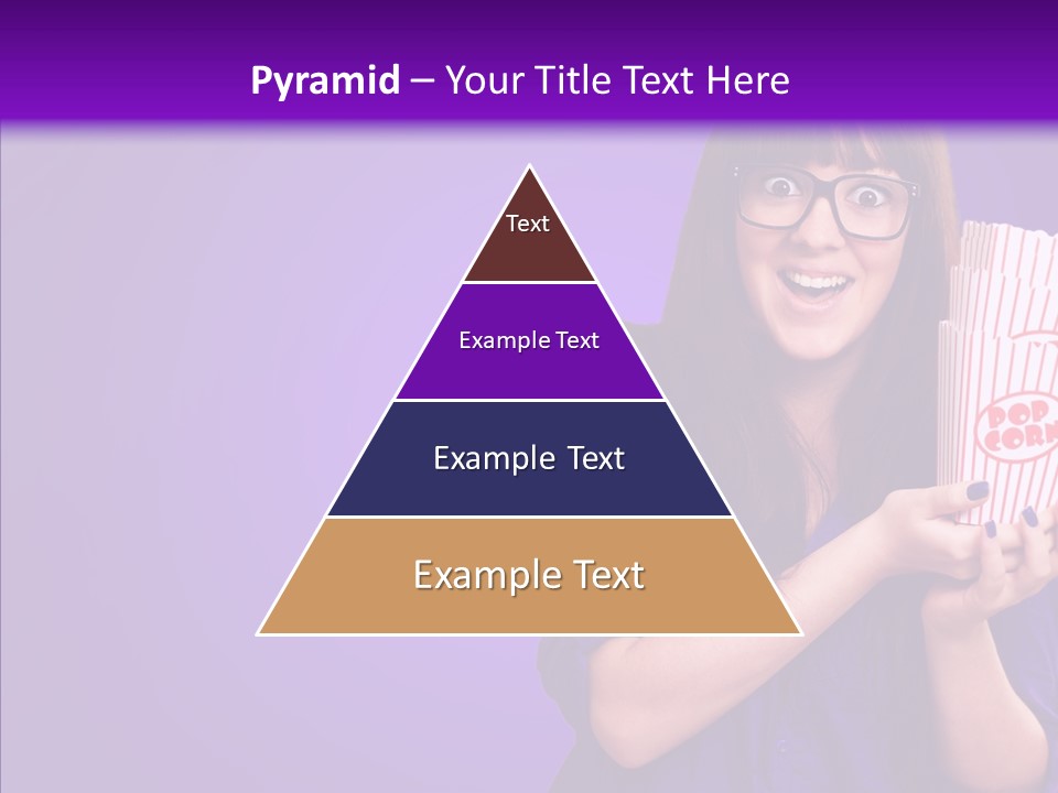 Projection Teenager Showtime PowerPoint Template