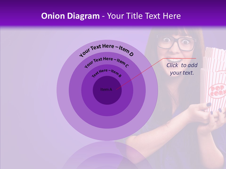 Projection Teenager Showtime PowerPoint Template