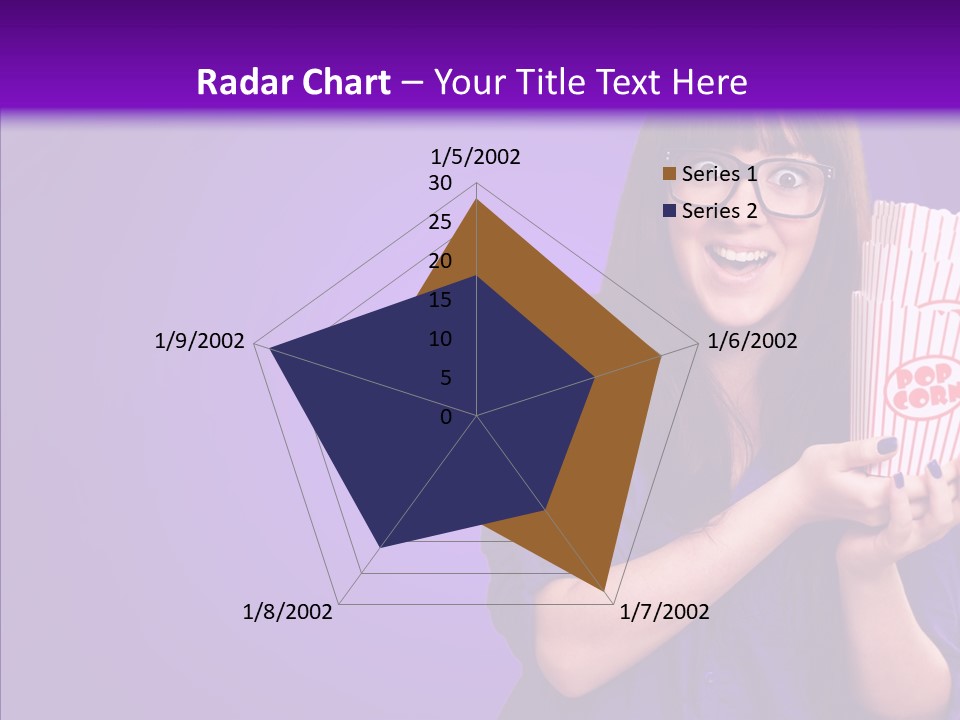 Projection Teenager Showtime PowerPoint Template