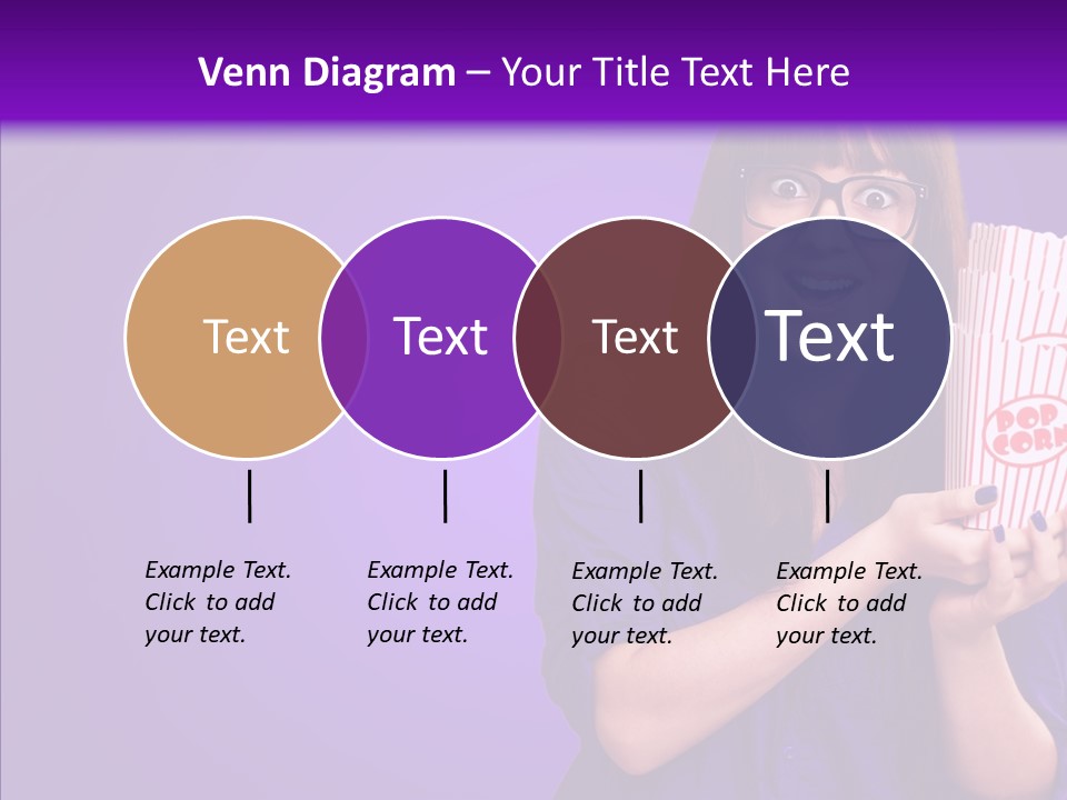 Projection Teenager Showtime PowerPoint Template