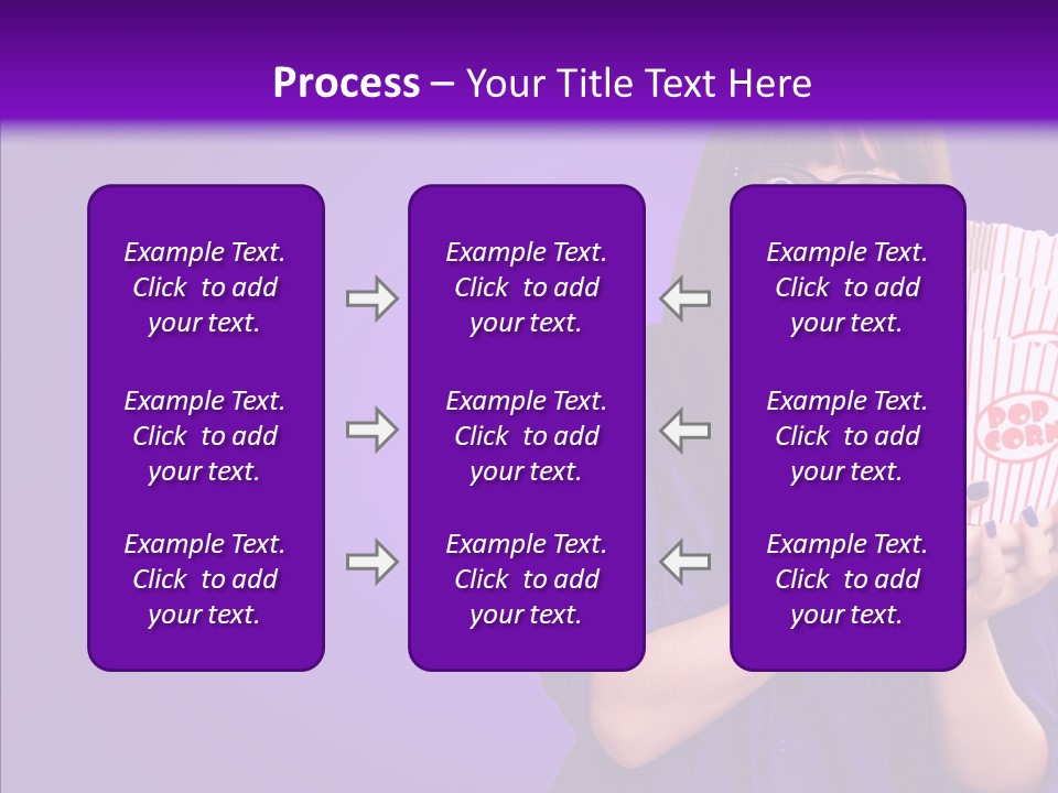 Projection Teenager Showtime PowerPoint Template