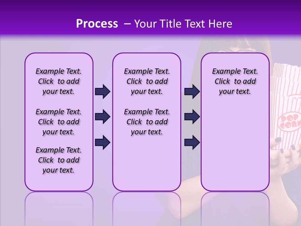 Projection Teenager Showtime PowerPoint Template