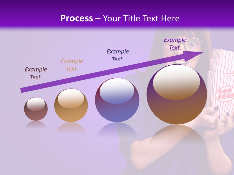 Projection Teenager Showtime PowerPoint Template