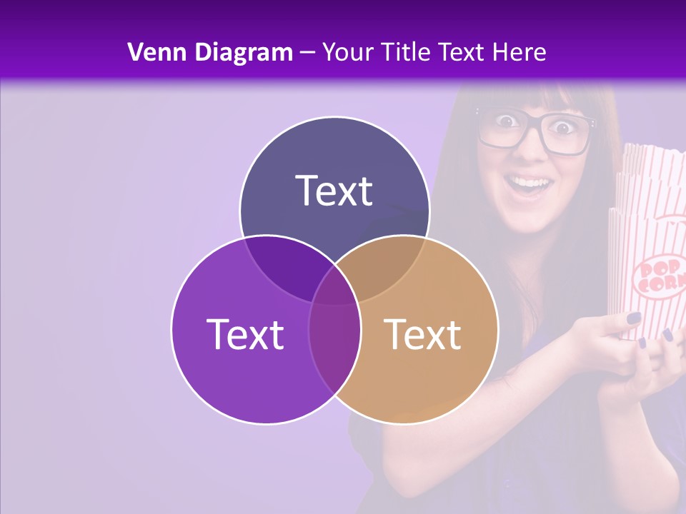 Projection Teenager Showtime PowerPoint Template