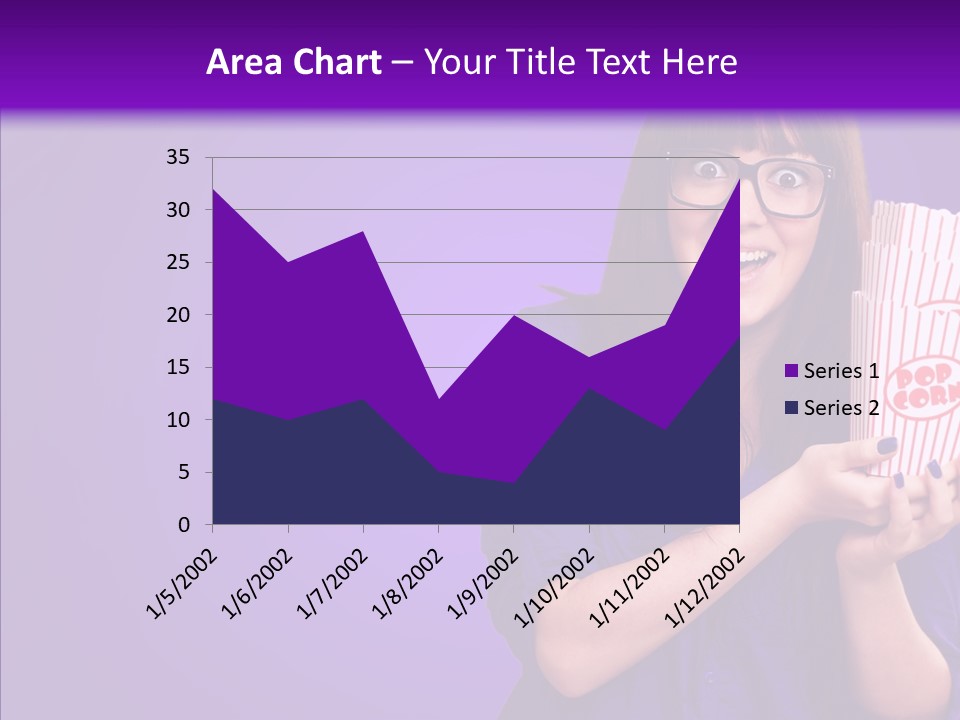 Projection Teenager Showtime PowerPoint Template