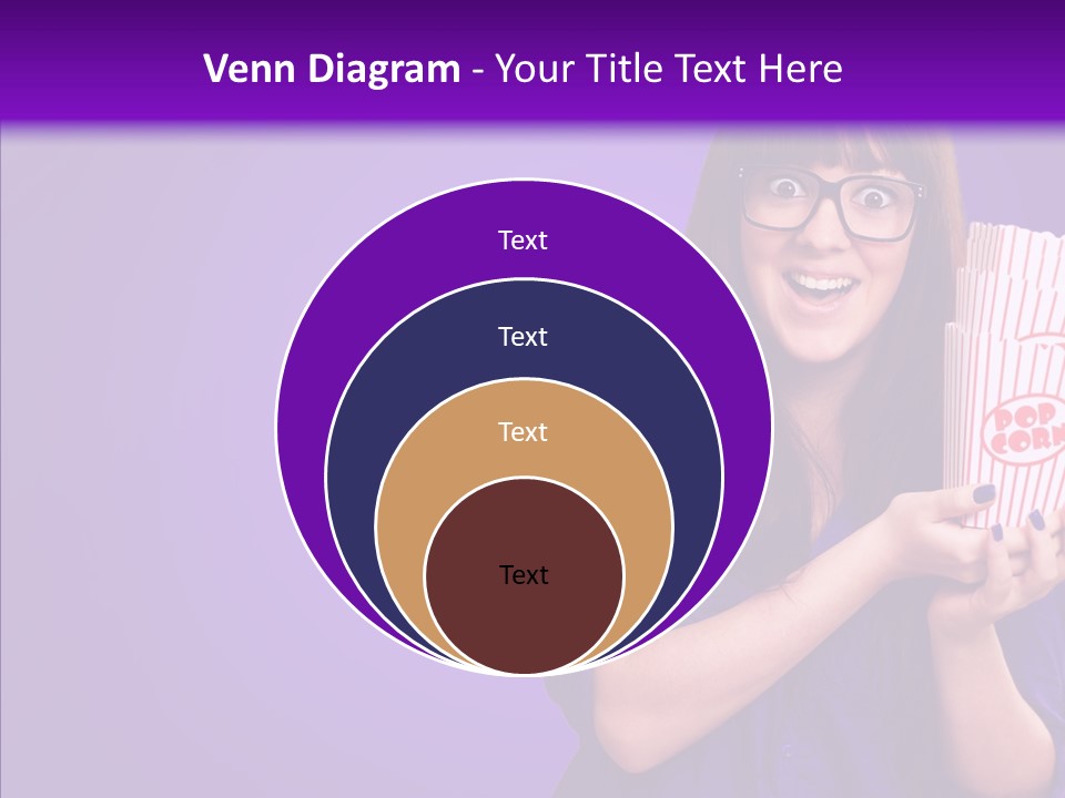 Projection Teenager Showtime PowerPoint Template