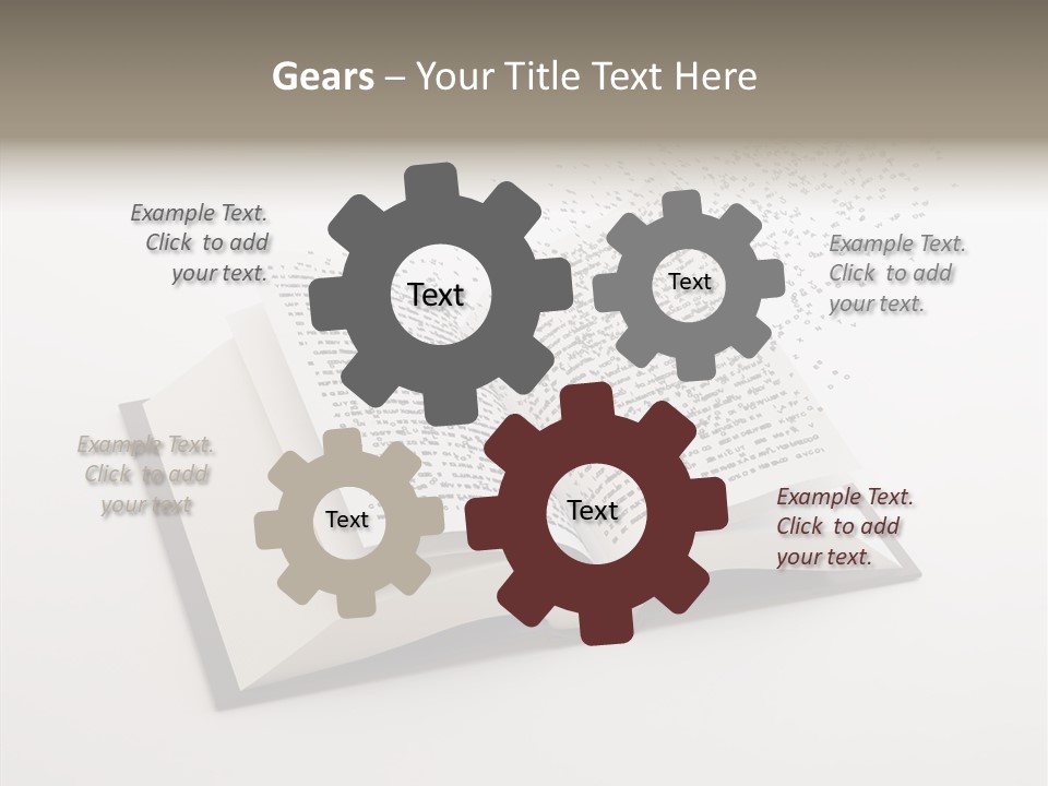 Cover Library Nobody PowerPoint Template