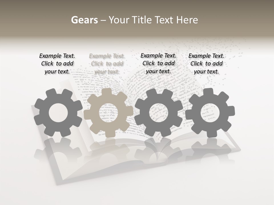 Cover Library Nobody PowerPoint Template