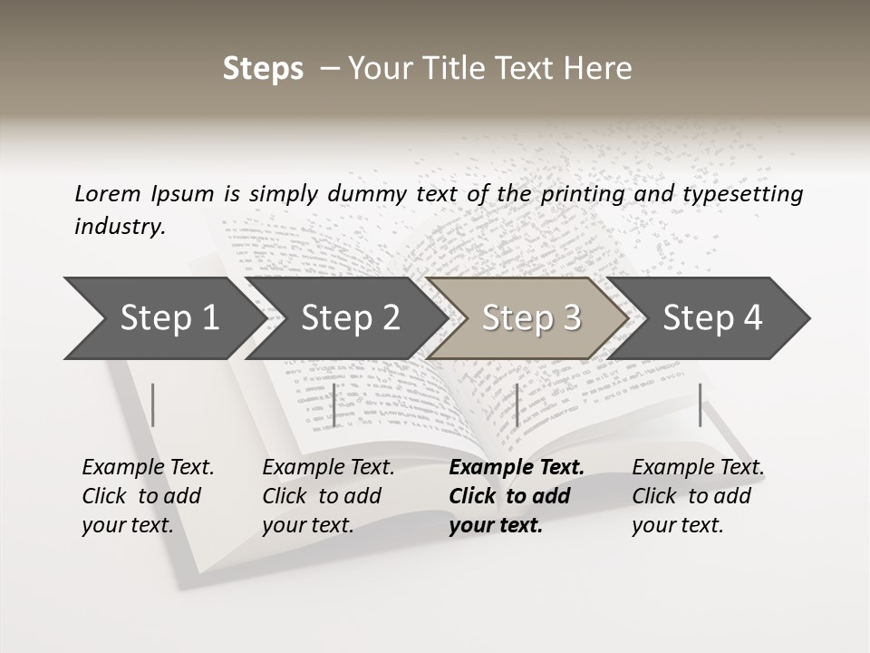 Cover Library Nobody PowerPoint Template