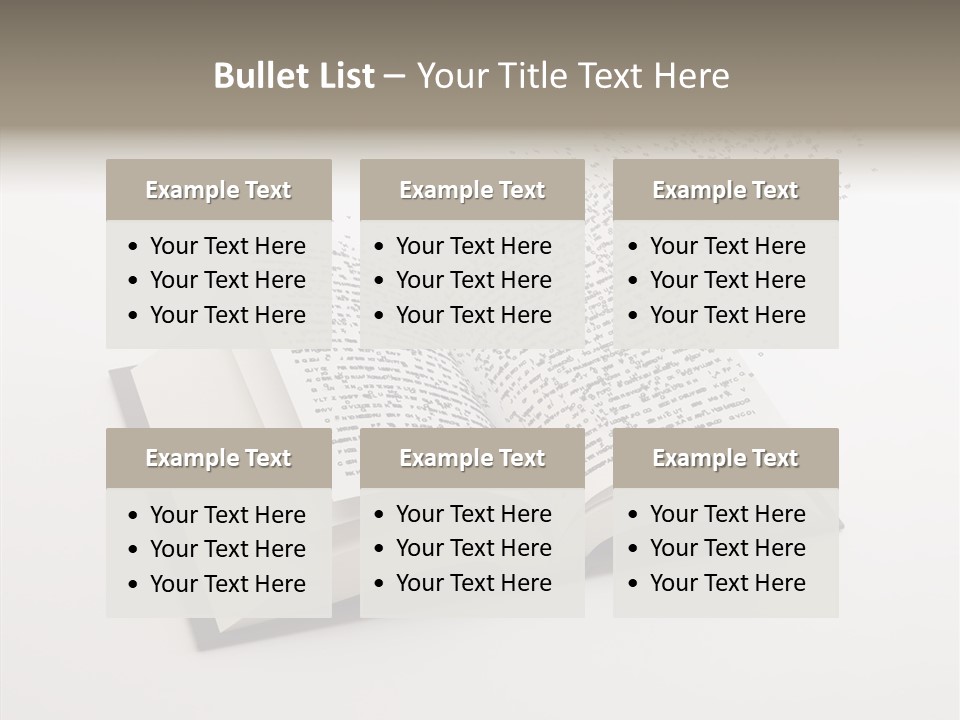 Cover Library Nobody PowerPoint Template