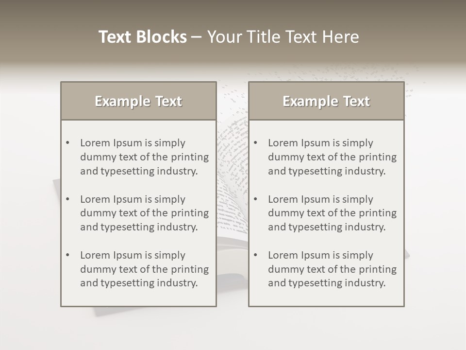 Cover Library Nobody PowerPoint Template