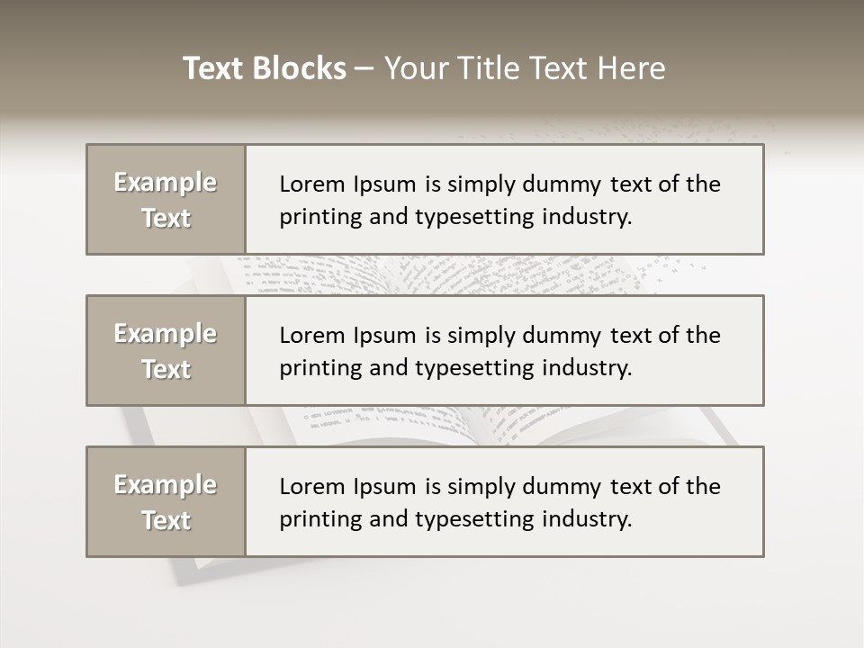 Cover Library Nobody PowerPoint Template