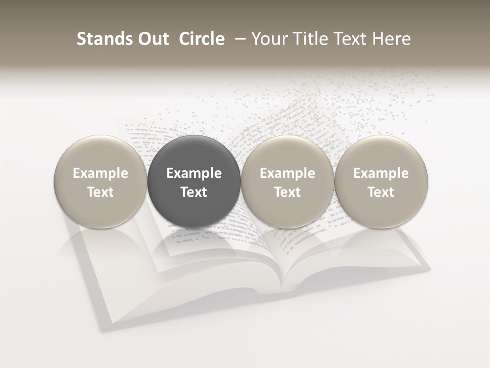 Cover Library Nobody PowerPoint Template