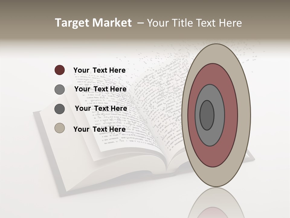 Cover Library Nobody PowerPoint Template