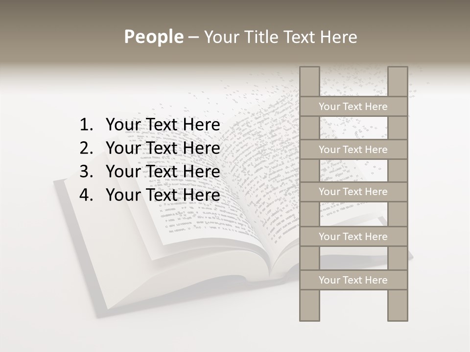 Cover Library Nobody PowerPoint Template