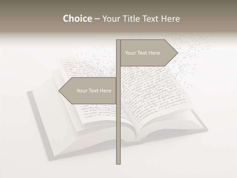 Cover Library Nobody PowerPoint Template