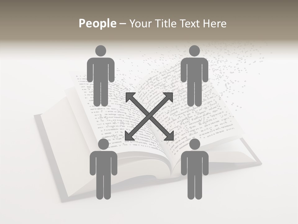 Cover Library Nobody PowerPoint Template