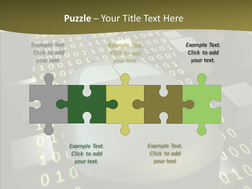 Light Digital Space PowerPoint Template