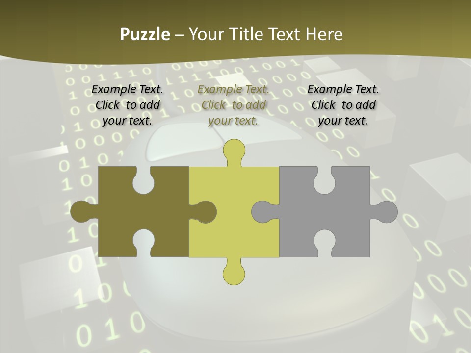 Light Digital Space PowerPoint Template
