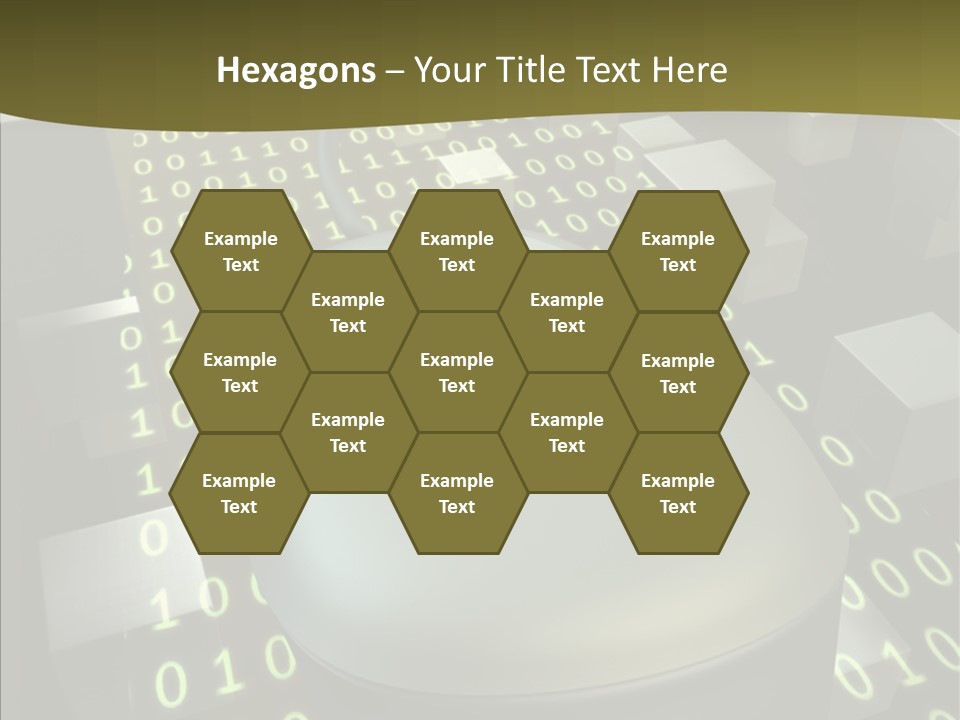 Light Digital Space PowerPoint Template